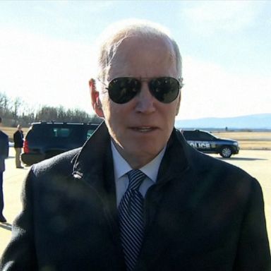 “They successfully took it down and I want to compliment our aviators who did it,” President Joe Biden said on the tarmac of Hagerstown Regional Airport in Maryland. 