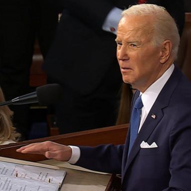 VIDEO: Biden addresses foreign relationships during State of the Union address