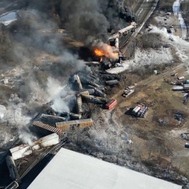 VIDEO: Ohio train derailment involving harmful chemical prompts resident evacuations