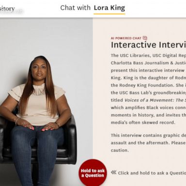 Lora, the daughter of Rodney King, partnered with USC Charlotta Bass Journalism and Justice Lab to create a virtual Q&A to teach people about her father. 