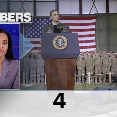 VIDEO: By the Numbers: Presidential visits to warzones