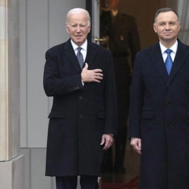 VIDEO: ABC News Live: President Biden meets with allies in Poland after Ukraine visit