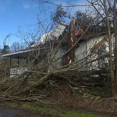 At least five people are dead and thousands of residents are without power in Kentucky after severe weather damaged the state. 