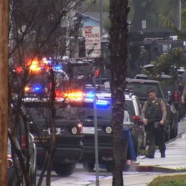 A marathon standoff following a shootout between deputies and a barricaded suspect in Los Angeles County has been ongoing since Friday afternoon, according to authorities. 