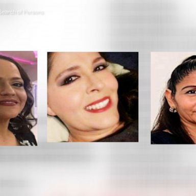 The three women left Peñitas, Texas, on Feb. 24 to go to a flea market in Montemorelos, a city in Nuevo León, Mexico, according to authorities.