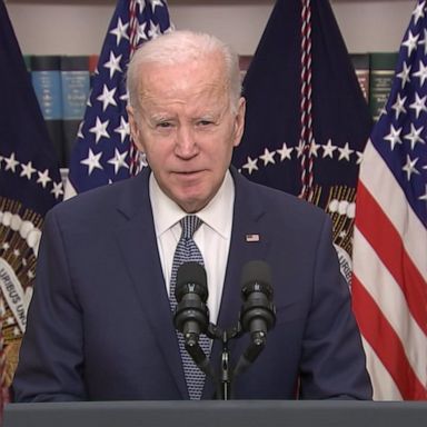 VIDEO: ABC News Live: President Biden tells Americans they can have confidence in banks