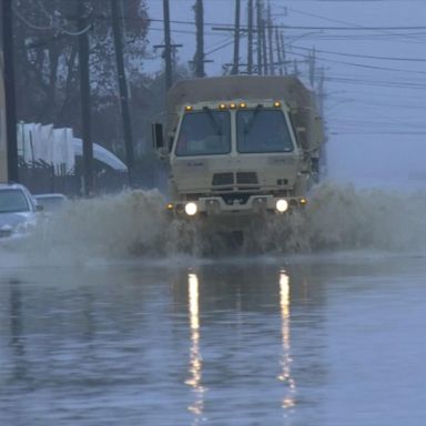 VIDEO: ABC News Live: Flooding hits California again after getting buried in snow