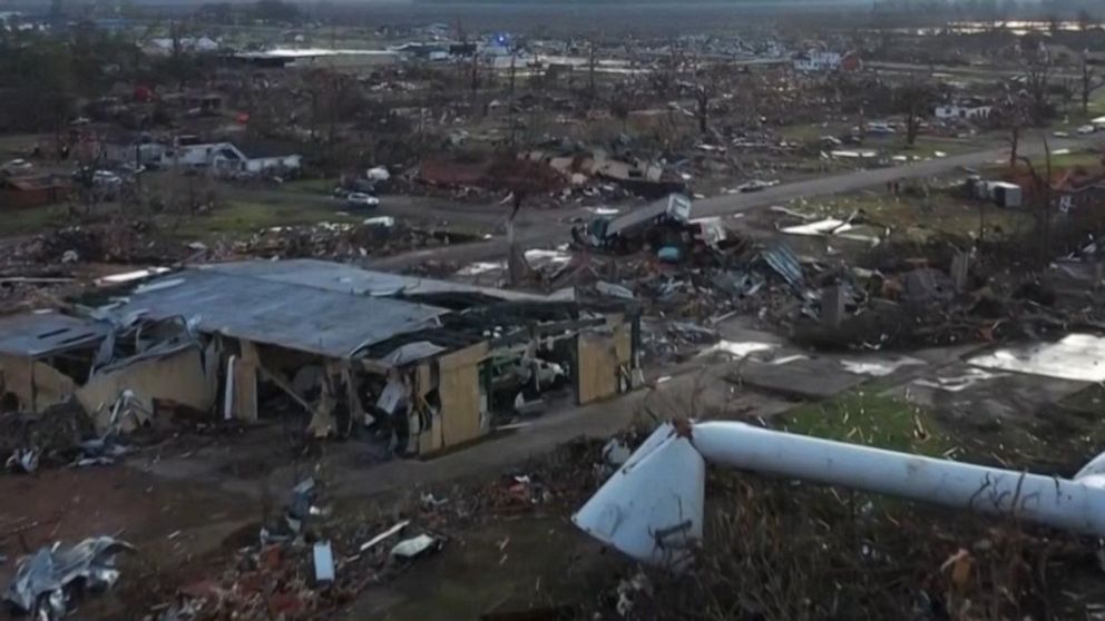 Video ABC News Live President Biden approves disaster aid after