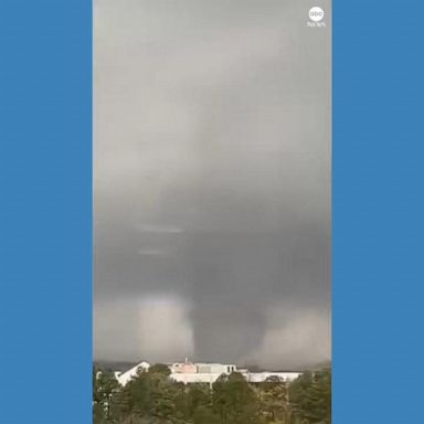 VIDEO: 'Catastrophic' tornado seen churning through Little Rock, Arkansas