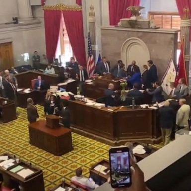 VIDEO: ABC News Live: Tennessee lawmakers to vote on expulsion of 3 Democrats from office