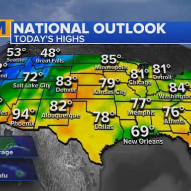 Record heat is moving from the Southwest to the Midwest and the Northeast, where temperatures could approach 90 degrees in some areas this week.