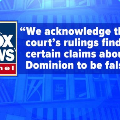 VIDEO: Fox News pays Dominion Voting Systems $787 million to settle defamation case