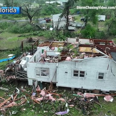 VIDEO: East Texas and Florida face new round of severe weather threats