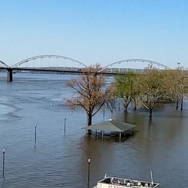 Four states in the Midwest are being impacted by the rising waters.