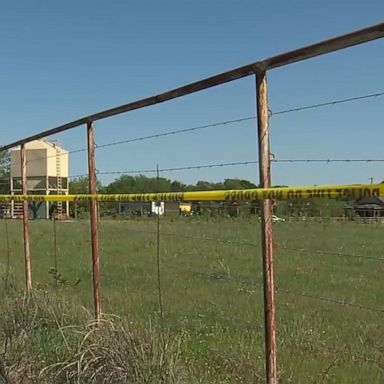 Investigators said their search for two missing teens is connected to the discovery of seven bodies found on an Oklahoma property.