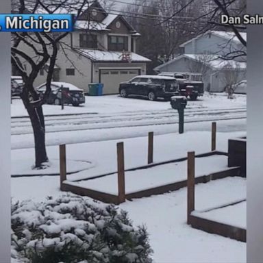 VIDEO: Storm system threatens to bring snow from Great Lakes to East Coast