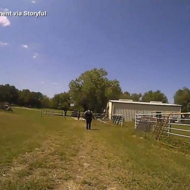 Police officers in Oklahoma who rushed to the scene of a "person" crying for help discovered a "very upset goat" who had been separated from his friend, police said.