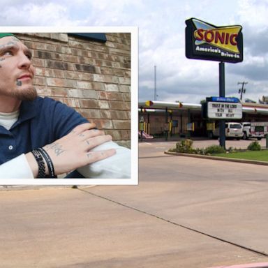 Matthew Davis, 32, was shot and killed with an AR-style rifle after a dispute at a Sonic drive-in in Keene, Texas.