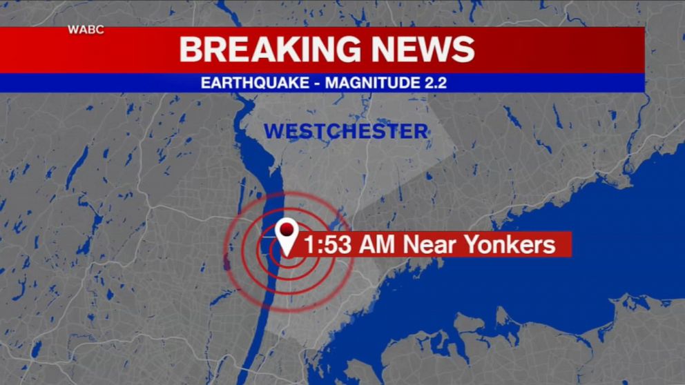 Video Minor earthquake shakes residents near New York City ABC News