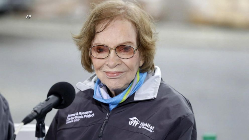 Video Former First Lady Rosalynn Carter diagnosed with dementia - ABC News