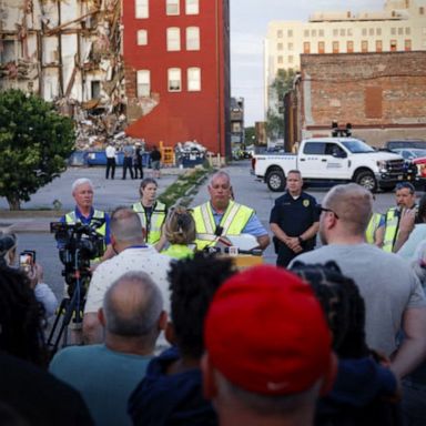 VIDEO: 9th survivor rescued after apartment building partially collapses in Iowa