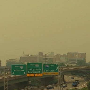 VIDEO: Parts of the US experiences dangerous air quality from Canada wildfires