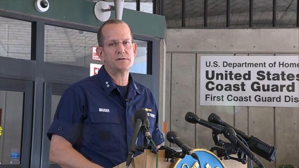 Video US Coast Guard Briefs On Missing Submersible With Five Believed ...