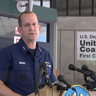 VIDEO: US Coast Guard briefs on missing submersible with five believed to be aboard