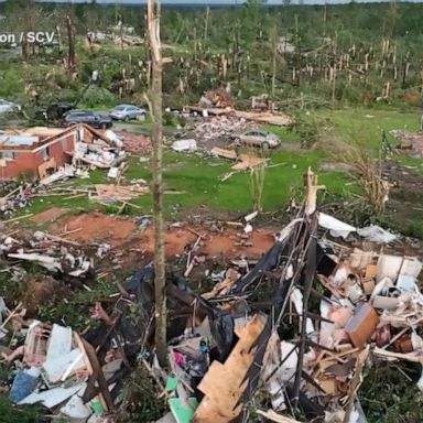 VIDEO: Tornadoes throughout the South cause major damage