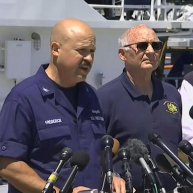 VIDEO: 'This is still a rescue mission,' Coast Guard insists