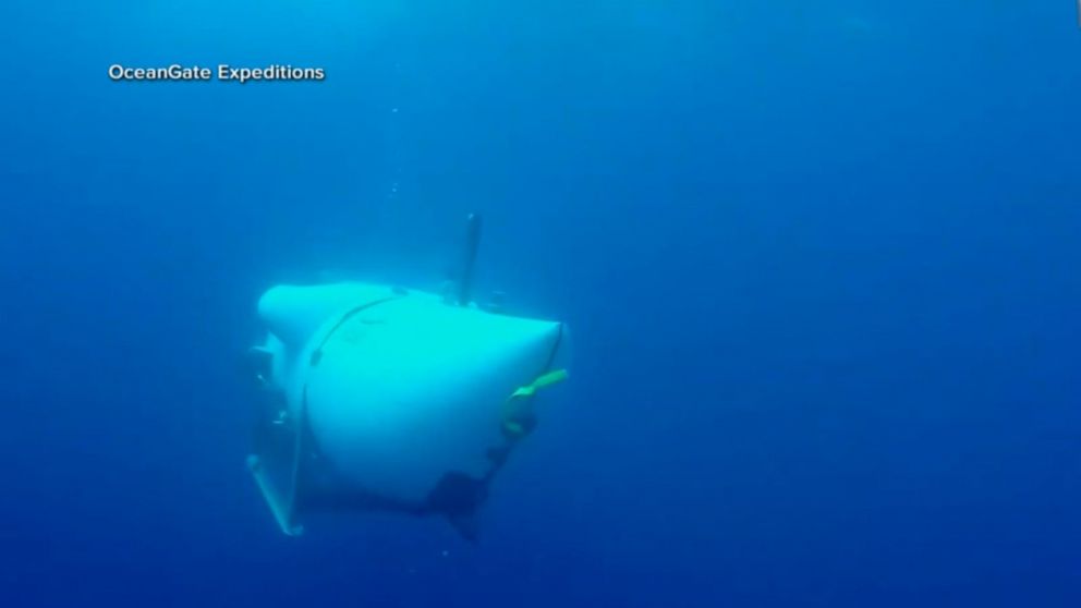 Video Debris Field Discovered Within Search Area Of Missing Submersible Abc News