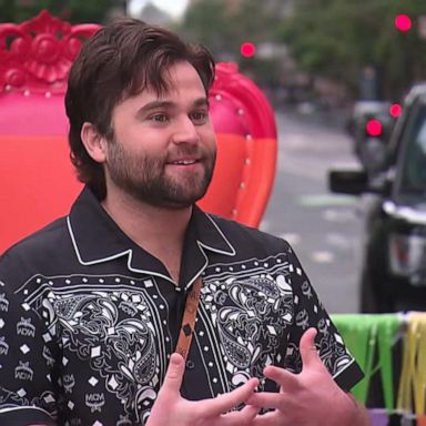 VIDEO: Actor Jake Borelli celebrates Pride as San Francisco's celebrity Grand Marshal