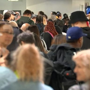 VIDEO: Air travelers on edge after thousands of flights canceled over the week