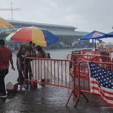 VIDEO: Severe storms, scorching heat hamper 4th of July