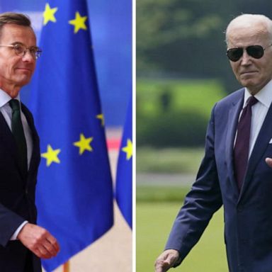 VIDEO: President Biden meets with Swedish leader as NATO expands 