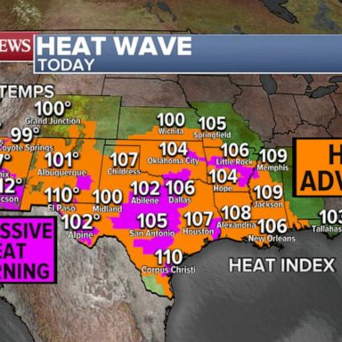 VIDEO: 72 million Americans on alert for heat from coast to coast 