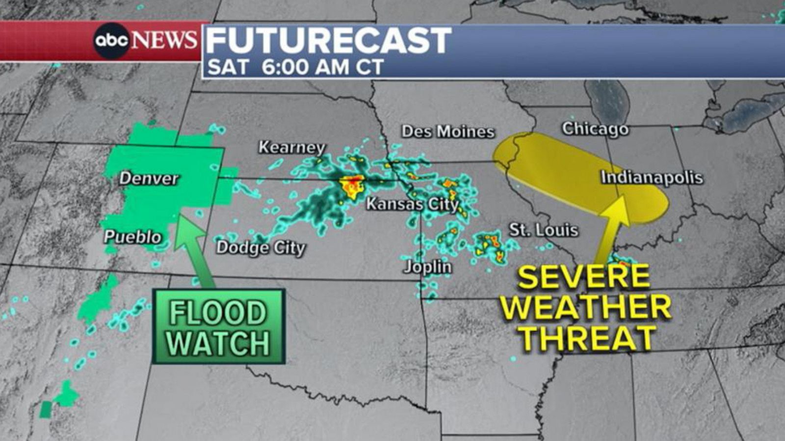 Severe weather slams Midwest