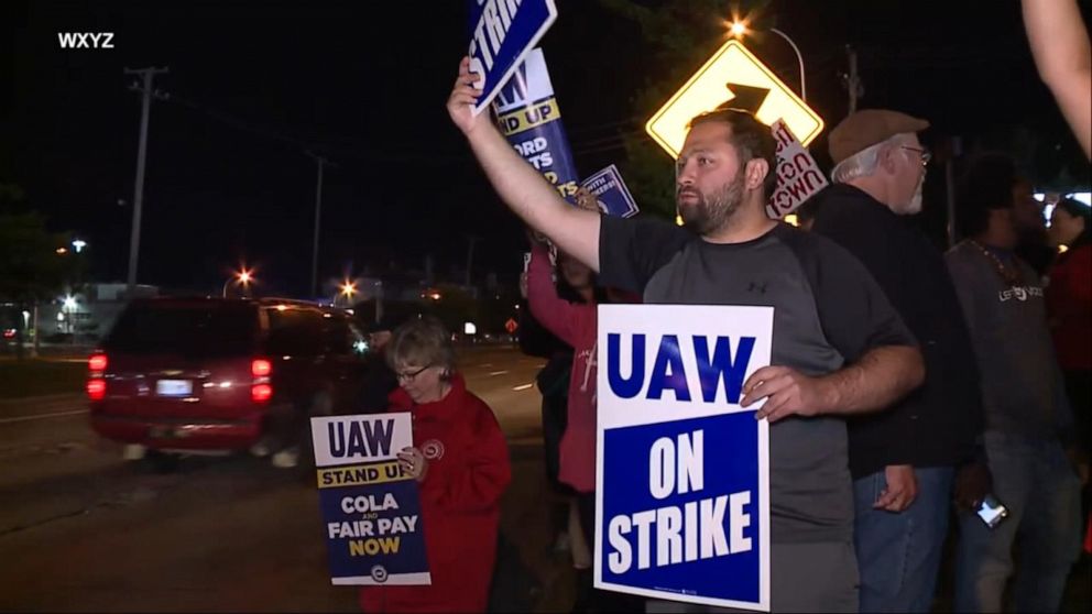 Uaw Taking Action Against The Big Us Automakers Gma