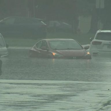 VIDEO: Heavy rain, flooding move through parts of US