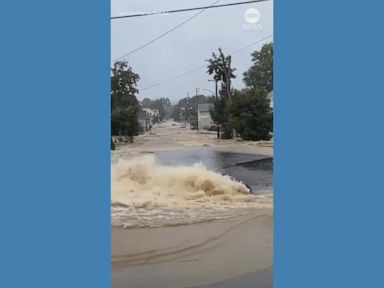 WATCH: Street floods after water main break in upstate New York