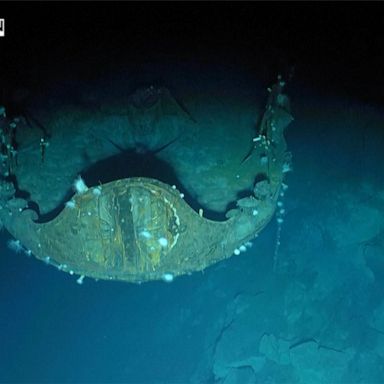 VIDEO: Remote subs explore sunken WWII carriers