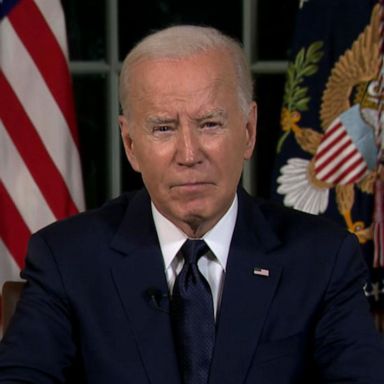 VIDEO: Biden addresses the nation on international conflicts 