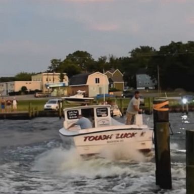 VIDEO: Extreme boat docking