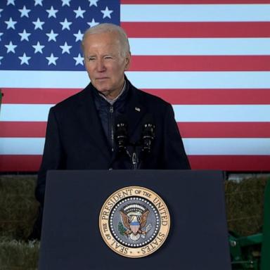 VIDEO: Biden speaks after 5 American aid workers enter Egypt from Gaza