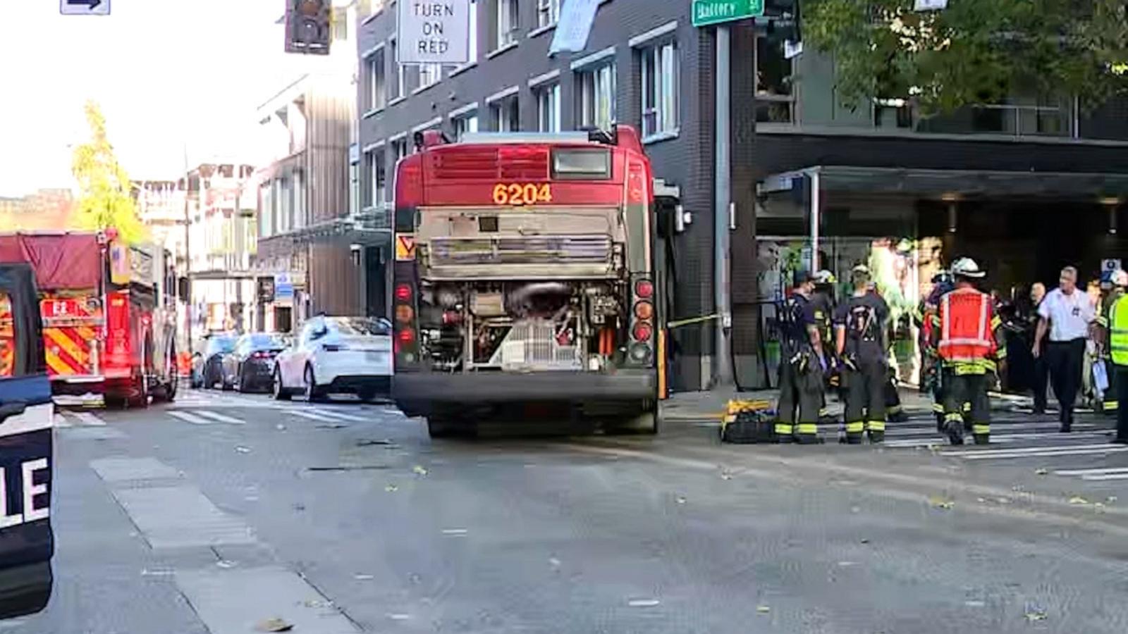 1 dead, 12 injured after bus crashes into Seattle building - Good ...