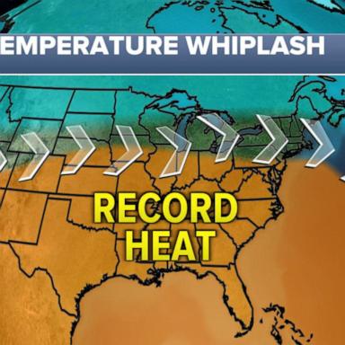 VIDEO: Forecast calls for November heat wave and wildfires in the South 