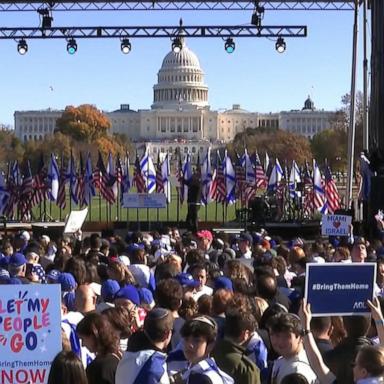 VIDEO: Thousands gather in DC for 'March for Israel'