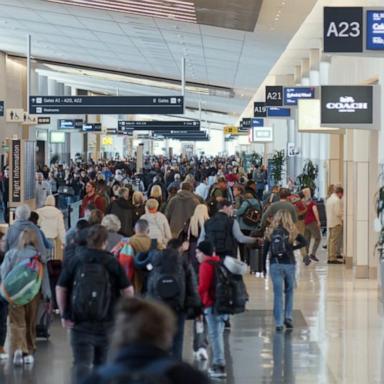 VIDEO: TSA expects 30 million passengers traveling over Thanksgiving holiday 