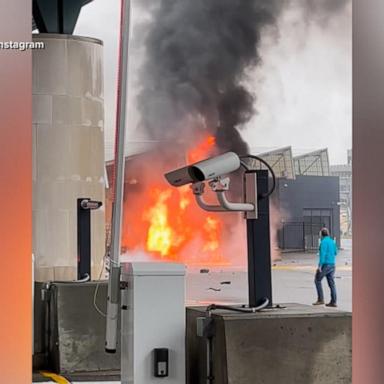 VIDEO: New video shows moments after explosion on Rainbow Bridge