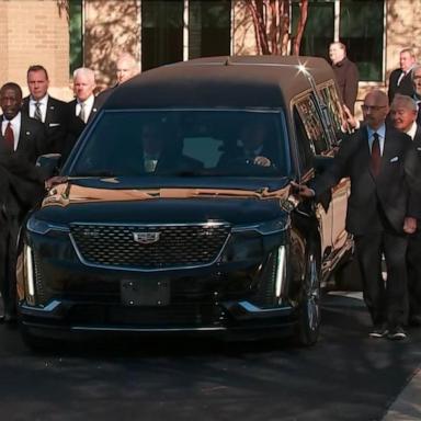 VIDEO: Memorial services underway for former first lady Rosalynn Carter